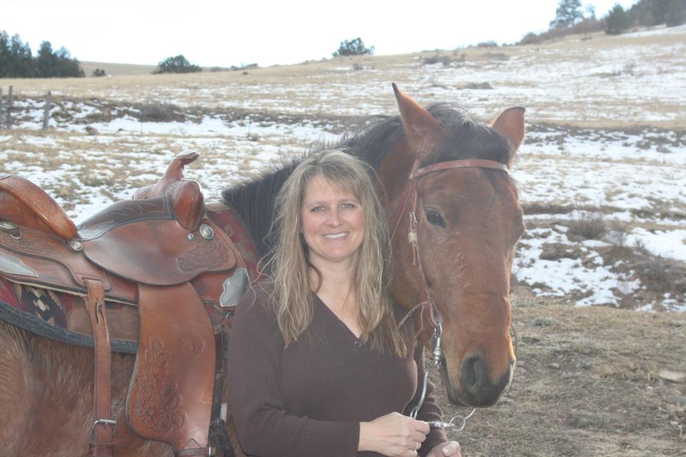 Ammie Thomas and Ellie, Horse Properties in Southern Colorado