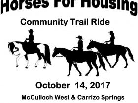 Horses for Housing Community Trail Ride
