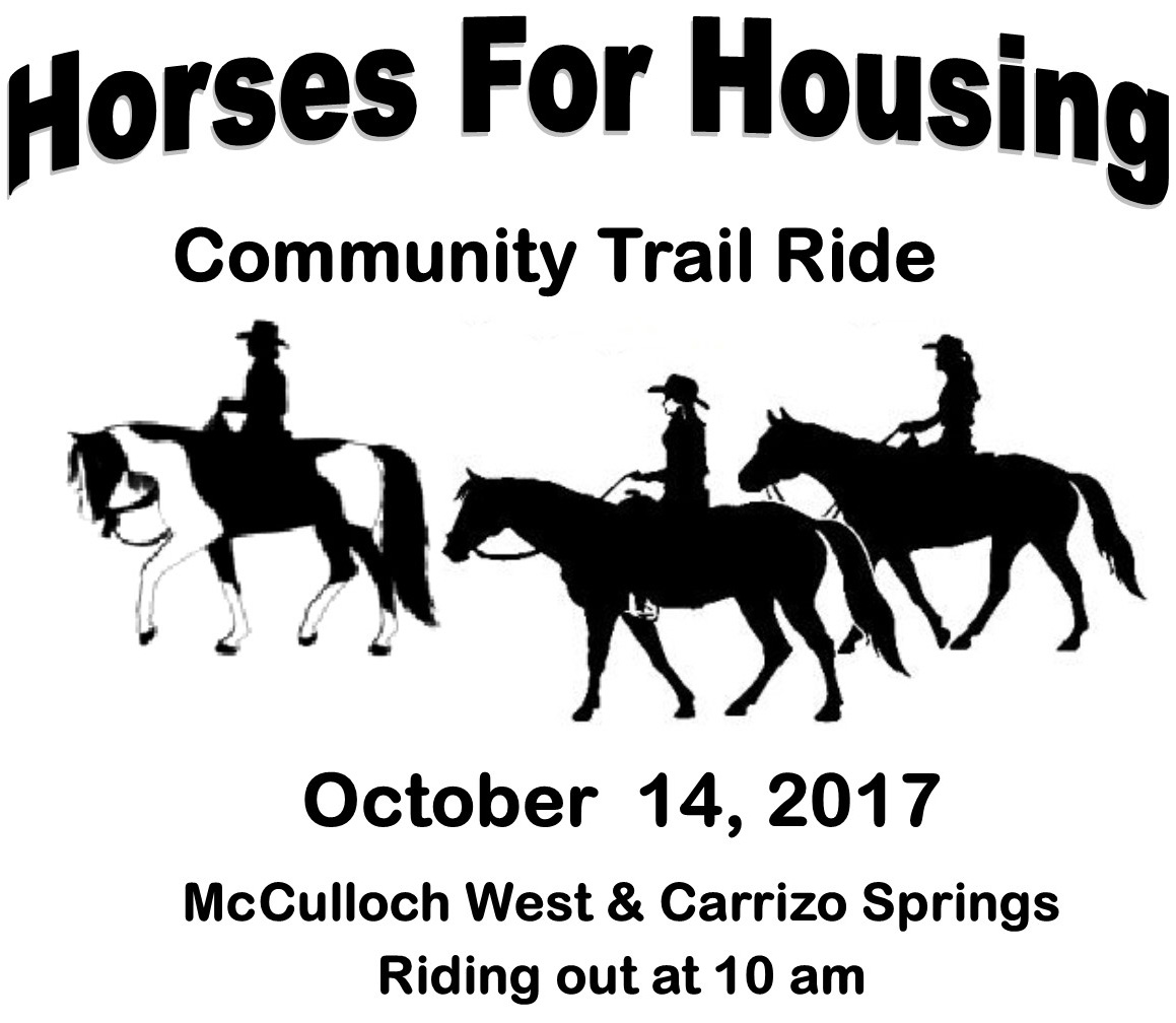 Horses for Housing Community Trail Ride